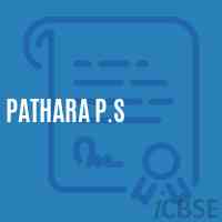 Pathara P.S Middle School Logo