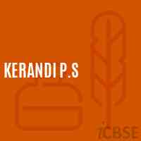 Kerandi P.S Primary School Logo