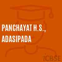 Panchayat H.S., Adasipada School Logo
