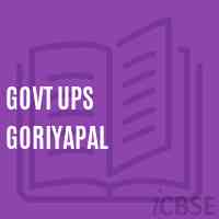Govt Ups Goriyapal Middle School Logo