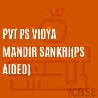Pvt Ps Vidya Mandir Sankri(Ps Aided) Primary School Logo