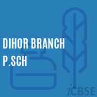 Dihor Branch P.Sch Middle School Logo