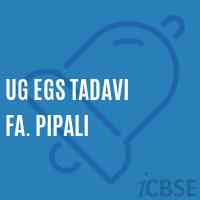 Ug Egs Tadavi Fa. Pipali Primary School Logo