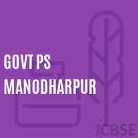 Govt Ps Manodharpur Primary School Logo