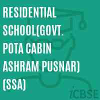Residential School(Govt. Pota Cabin Ashram Pusnar) (Ssa) Logo