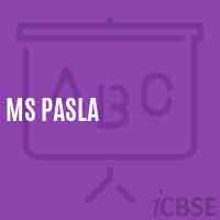 Ms Pasla Middle School Logo