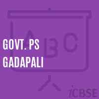 Govt. Ps Gadapali Primary School Logo