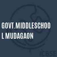 Govt.Middleschool Mudagaon Logo