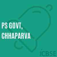 Ps Govt, Chhaparva Primary School Logo