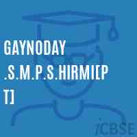 Gaynoday .S.M.P.S.Hirmi[Pt] Senior Secondary School Logo