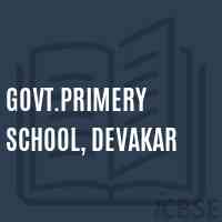 Govt.Primery School, Devakar Logo