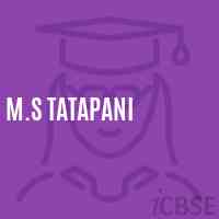 M.S Tatapani Middle School Logo