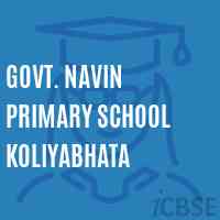 Govt. Navin Primary School Koliyabhata Logo