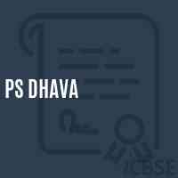 Ps Dhava Primary School Logo