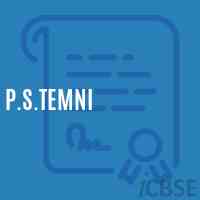 P.S.Temni Primary School Logo
