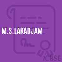 M.S.Lakadjam Middle School Logo