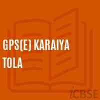 Gps(E) Karaiya Tola Primary School Logo