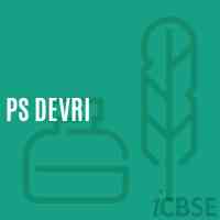 Ps Devri Primary School Logo