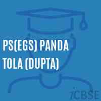 Ps(Egs) Panda Tola (Dupta) Primary School Logo