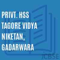 Privt. Hss Tagore Vidya Niketan, Gadarwara Senior Secondary School Logo
