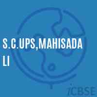 S.C.Ups,Mahisadali School Logo