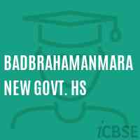 Badbrahamanmara New Govt. Hs School Logo