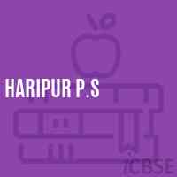 Haripur P.S Primary School Logo