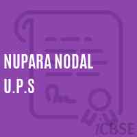 Nupara Nodal U.P.S Middle School Logo