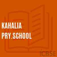 Kahalia Pry.School Logo