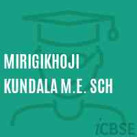 Mirigikhoji Kundala M.E. Sch Middle School Logo