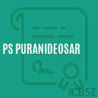 Ps Puranideosar Primary School Logo