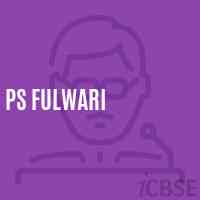 Ps Fulwari Primary School Logo