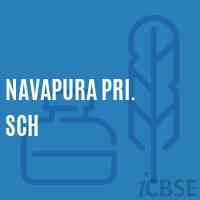 Navapura Pri. Sch Middle School Logo
