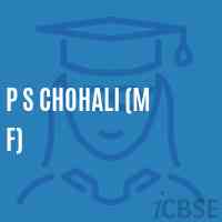 P S Chohali (M F) Primary School Logo