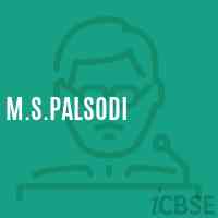 M.S.Palsodi Middle School Logo