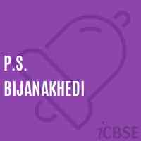 P.S. Bijanakhedi Primary School Logo