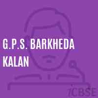 G.P.S. Barkheda Kalan Primary School Logo