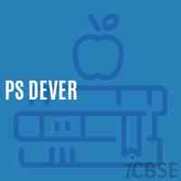 Ps Dever Primary School Logo