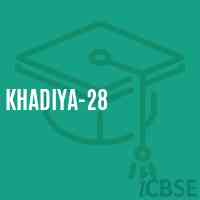 Khadiya-28 School Logo