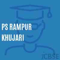 Ps Rampur Khujari Primary School Logo