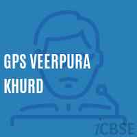 Gps Veerpura Khurd Primary School Logo