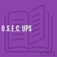 O.S.E.C. Ups Middle School Logo