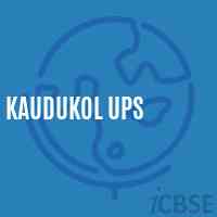 Kaudukol Ups Middle School Logo