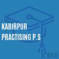Kabirpur Practising P.S Primary School Logo