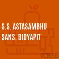 S.S. Astasambhu Sans. Bidyapit Secondary School Logo