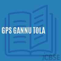 Gps Gannu Tola Primary School Logo