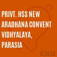 Privt. HSS New Aradhana Convent Vidhyalaya, Parasia Senior Secondary School Logo