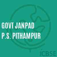 Govt Janpad P.S. Pithampur Primary School Logo