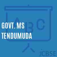 Govt. Ms Tendumuda Middle School Logo
