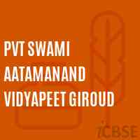 Pvt Swami Aatamanand Vidyapeet Giroud Primary School Logo